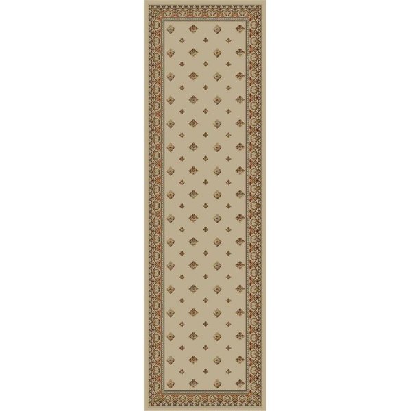 Concord Global 2 ft. 7 in. x 4 ft. 1 in. Ankara Pin Dot - Ivory 63023